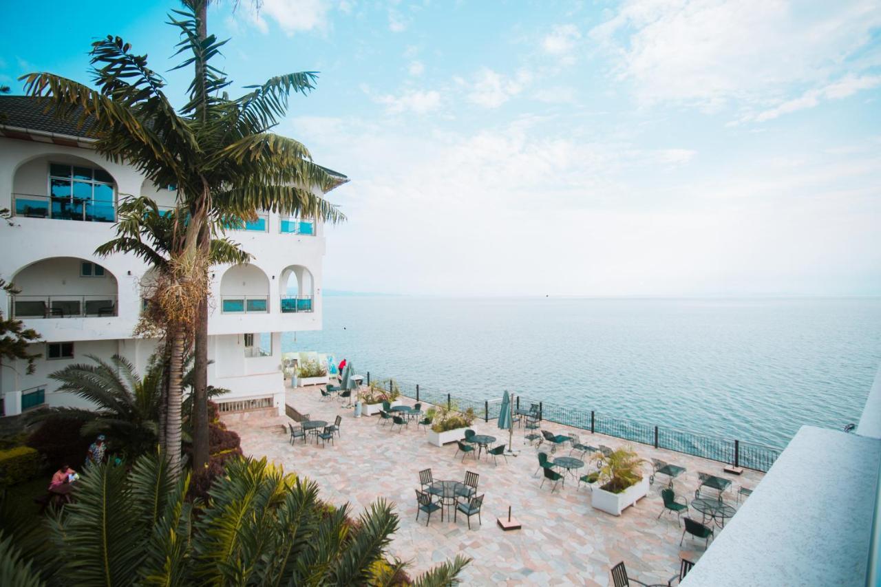 Cap Kivu Hotel Goma Bagian luar foto