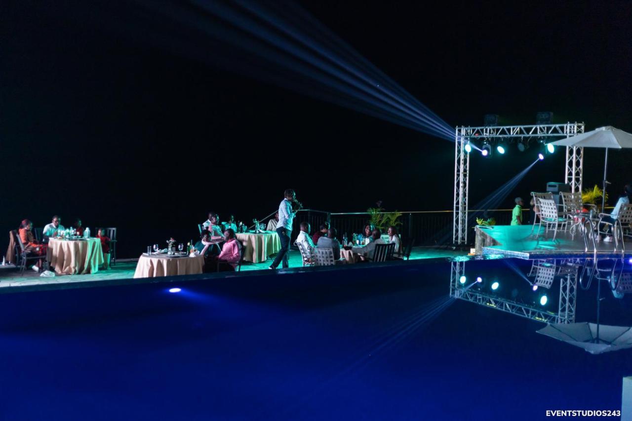 Cap Kivu Hotel Goma Bagian luar foto